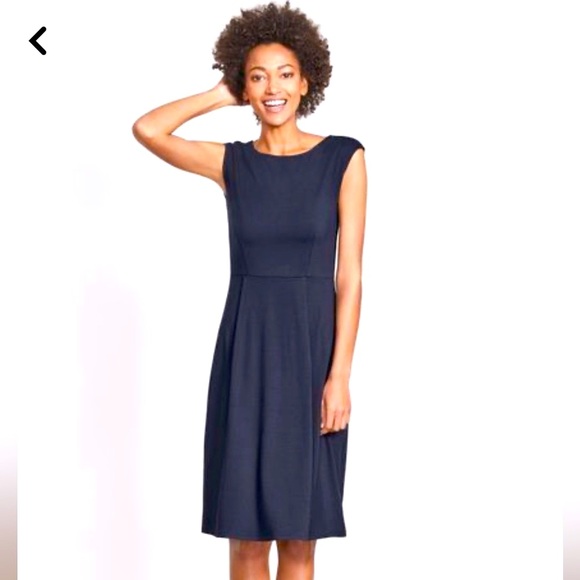 Boden | Dresses | Boden Navy Marina Jersey Dress Navy 4l | Poshmark